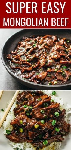 Beef And Asparagus Stir Fry Easy Recipes, Steak Slices Recipes Dinners, Sliced Flank Steak Recipes, Beef Dinner Ideas Easy, Mongolian Dishes, Mongolian Beef Recipe Pf Changs, Beef Mongolian, Noodles Dinner, Steak Rice