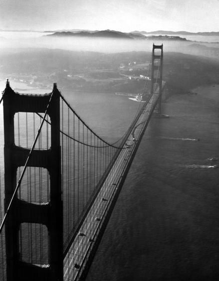 Air America, Margaret Bourke White, Warm Springs, The Golden Gate Bridge, Suspension Bridge, Great Photographers, Life Pictures, Picture Collection, Life Magazine