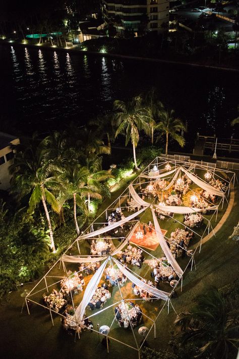 Circle Tables, Gold Reception Decor, Gold Reception, Outdoor Garden Wedding, Sarasota Wedding, Wedding Design Inspiration, Chicago Wedding Venues, Tent Reception, Waterfront Wedding