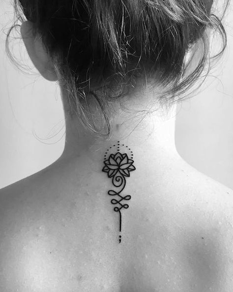 Back Of Neck Tattoos For Women, Tattoo 101, Semicolon Tattoos, Nape Tattoo, Tattoo Son, Small Neck Tattoos, Tiny Tattoos For Women, Girl Neck Tattoos, Tattoos Meaning