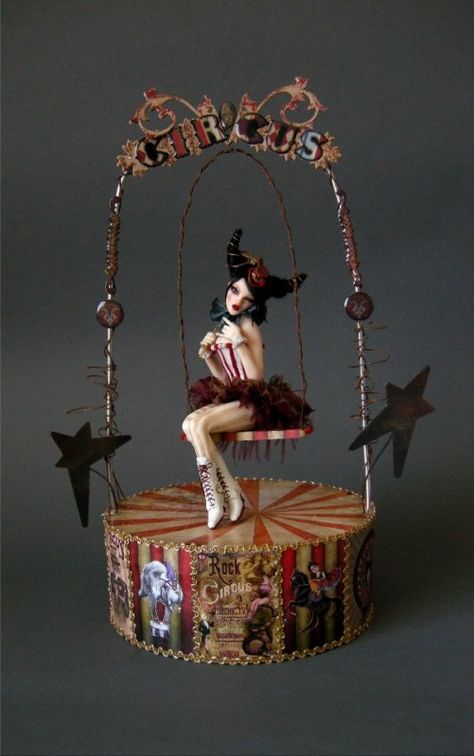 Pierrot Clown, Dark Circus, Circus Tent, Circus Art, West Art, Circus Theme, Vintage Circus, Creepy Dolls, Artist Doll