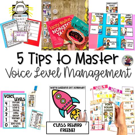 Classroom noise is ESSENTIAL to student learning… but sometimes the volume needs a remote right? Raise your hand if you have ever felt personally attacked by chatty students?! I know I have. It can be SO exhausting to manage chatty students ALL.DAY.LONG. So what’s the secret to taming those chatty kiddos and getting to work […] Voice Level Charts, Student Centered Classroom, Voice Levels, Substitute Teaching, Bouncy Balls, First Year Teachers, Writing Crafts, Raise Your Hand If, Classroom Community