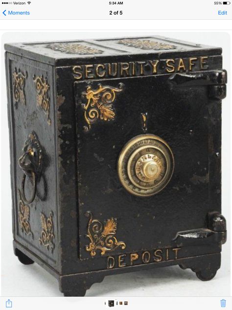 Vintage Antique Safe, Bank Safe, Safe Deposit Box, Vault Doors, Safe Vault, Security Safe, Safety Box, Cool Lock, Safe Lock