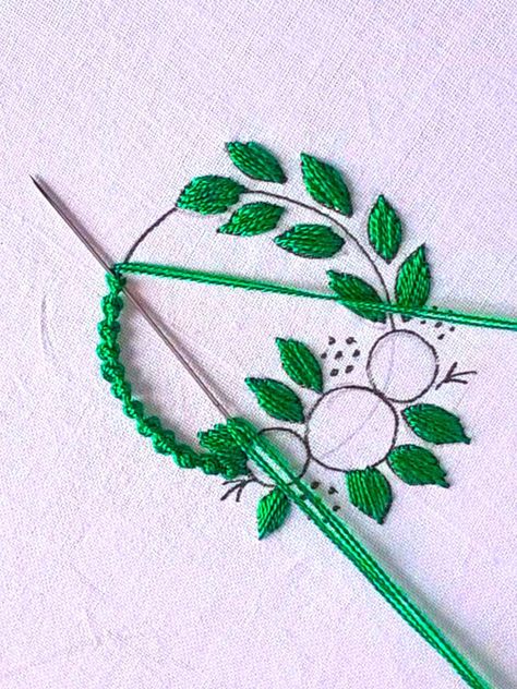 decorative allover flower bouquet design hand embroidery tutorial | By Basic Embroidery ABC Simple Hand Embroidery Designs, Books Embroidery, Flower Bouquet Design, Embroidery Quotes, Hoops Embroidery, Quotes Embroidery, Embroidery Abstract, Embroidery Geometric, Allover Flower