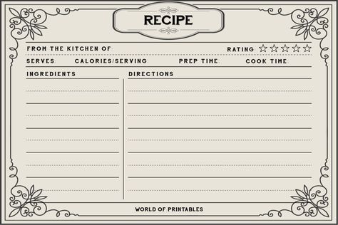 Digital Recipe Book Template Free, Recipe Templates Free, Recipe Template Printable, Recipe Book Design, Recipe Cards Printable Free, Diy Cookbook, Digital Recipe Book, Recipe Book Templates, Cookbook Template