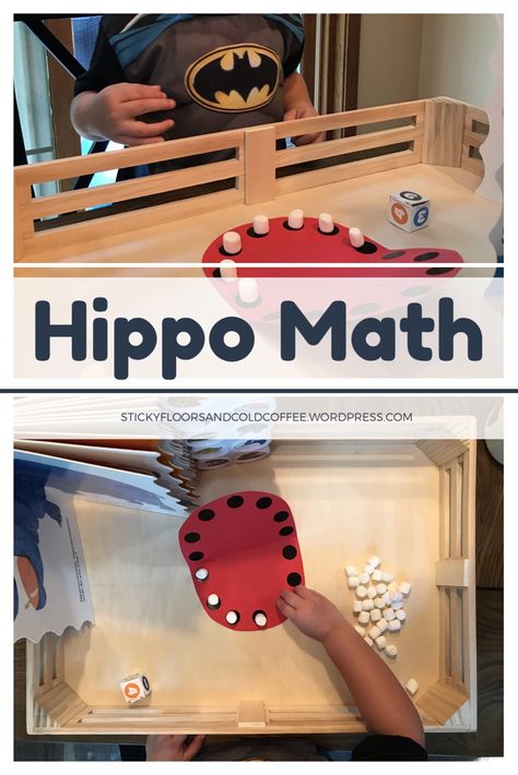 Hippo Sensory Bin, Hippo Activities For Preschool, Hippo Activities, Early Childhood Education Classroom, Early Childhood Education Activities, Little Blue Truck, Sensory Games, March Themes, What Do You Hear