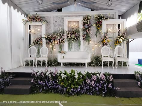 Pelaminan Simple, Dekor Nikahan, Wedding Decoration Indoor, Pelaminan Modern, Dekor Pelaminan, Dekor Lamaran, Dekorasi Wedding, Reception Stage Decor, Moodboard Wedding