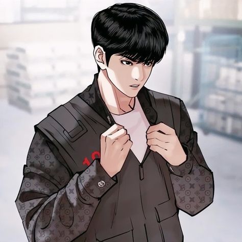 Daniel Park Pfp, Daniel Park Icon, Lookism Daniel, Lookism Icons, Daniel Park, Webtoon Art, Girls Foto, Lookism Webtoon, Anime Monochrome