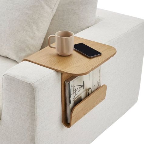 Home Decor & Accessories | Castlery US Couch And Table Small Spaces, Side Table With Book Storage, Compact Coffee Table, Armrest Table, Lounge Tables, Sofa Desk, Narrow Coffee Table, Arm Rest Table, Sofa Armrest