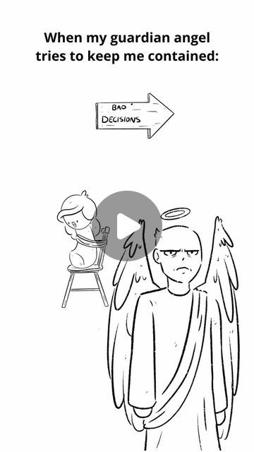 Christian Comics, My Guardian Angel, Creative Content, Christian Humor, Artist On Instagram, Funny Art, Cute Art, Doodles, Comics