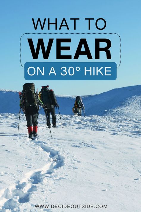 Hiking Must Haves, What To Wear Hiking, Hiking Gear List, Hiking Packing List, Cold Weather Hiking, Cold Weather Gear, Hiking Tips, Go Hiking, Get Outdoors