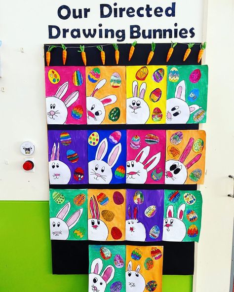 @teaching_with_miss_stratfold on Instagram: “🐰DIRECTED DRAWING BUNNIES 🐰Easter is in full swing in my room at the moment. How adorable are these Directed Drawing Bunnies that my R/1s…” Easter Directed Drawing, Bunny Directed Drawing, Drawing Bunnies, Drawing Easter, Directed Drawing, In My Room, Year 2, My Room, Dream Job