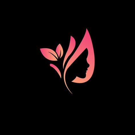 Lotus Flower Logo Design, Beauty Care Logo, Hair Logo Design, Frames Design Graphic, Makeup Logo Design, Salon Logo Design, Logo Design Inspiration Creative, Flower Logo Design, Cosmetic Logo