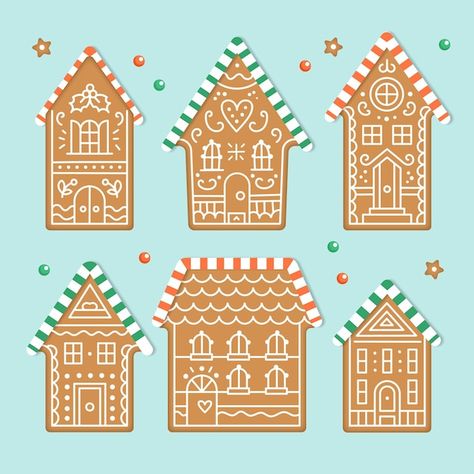 Flat Gingerbread House, Cardboard Gingerbread House, Ginger House, Gingerbread House Designs, Diy Agenda, Houses Christmas, Gingerbread Crafts, Christmas Window Display, Christmas Houses