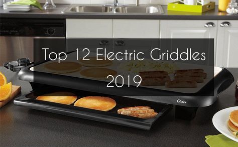 Best Electric Griddles – 2019 Reviews [UPDATED] Best Griddle, How To Make Crepe, Crepe Maker, Electric Griddle, Cooking Area, Heating Element, Griddle Pan, No Cook Meals, Grilling