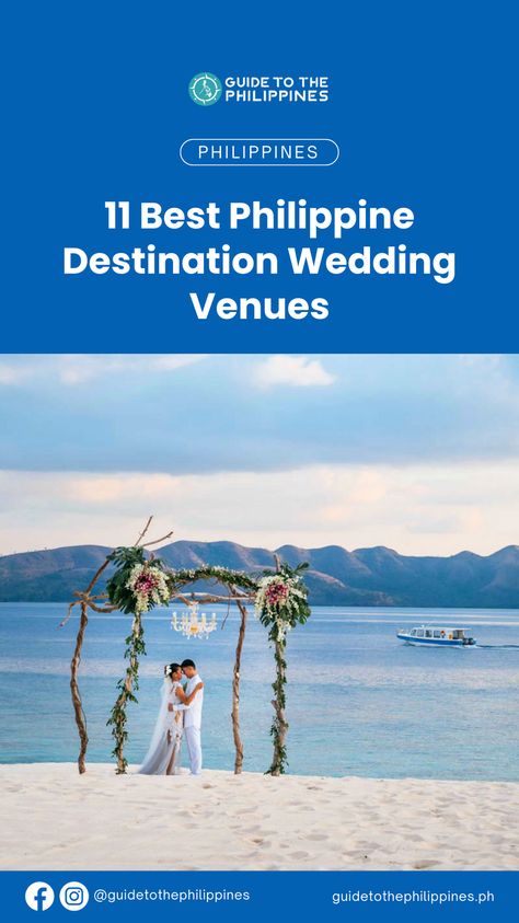 Wedding In The Philippines, Philippines Destinations, Philippine Wedding, Marriage Celebrant, Philippines Wedding, Beach Garden, Dream Destination Wedding, Tagaytay, Wedding Venues Beach