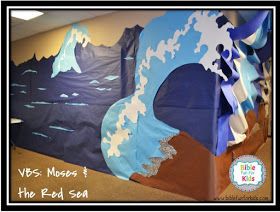 Moses Bulletin Board Ideas, Moses Burning Bush, Zoomerang Vbs, Discovery Zone, Vbs Decorations, Cute Bulletin Boards, Foyer Wall, Bulletin Board Paper, Vbs 2023