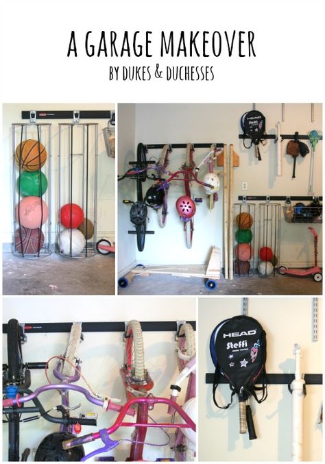 a simple garage makeover Rubbermaid Fast Track Garage, Rubbermaid Fast Track, Outdoor Organization, Garage Organization Tips, Organizational Tips, Garage Storage Solutions, Garage Door Design, Diy Garage Storage, Garage Makeover