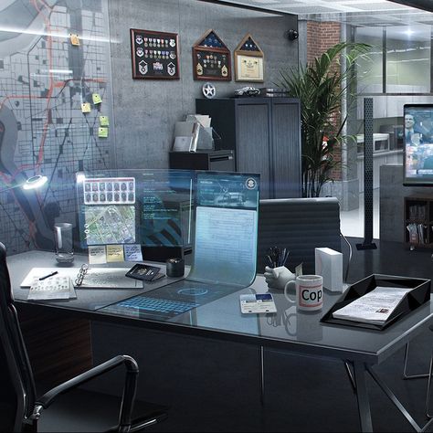 Dbh Police Station, Dbh Shifting, Detroit Become Human Aesthetic, Connor Core, Quantic Dream Games, Rk800 Connor, Detroit Meme, Post Apocalyptic Games, Background Futuristic