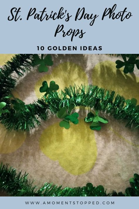 10 prop ideas for your St. Patrick's Day shoot March Photoshoot Ideas, March Photoshoot, St Patrick's Day Photos, St Pats, Day Photography, Spring Photography, Pot Of Gold, Lucky Charms, St Pattys Day