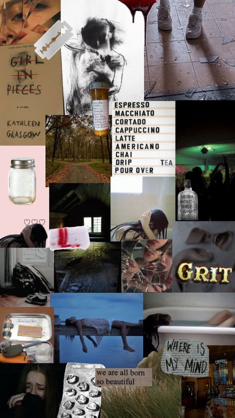 Girl in pieces #girlinpieces #deppressed #sadgirlcore #book Girl In Pieces Book, Girl In Pieces, Shameless Tv Show, Nerd Problems, Getting Over Him, Beloved Book, Book Annotation, Book Nerd Problems, Book Report