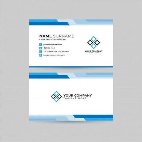 Calling Card Design Layout, Calling Card Template, Calling Card Design, White Business Card Design, Business Card Icons, Clean Business Card, Yellow Business Card, Business Card Set, Business Cards Layout