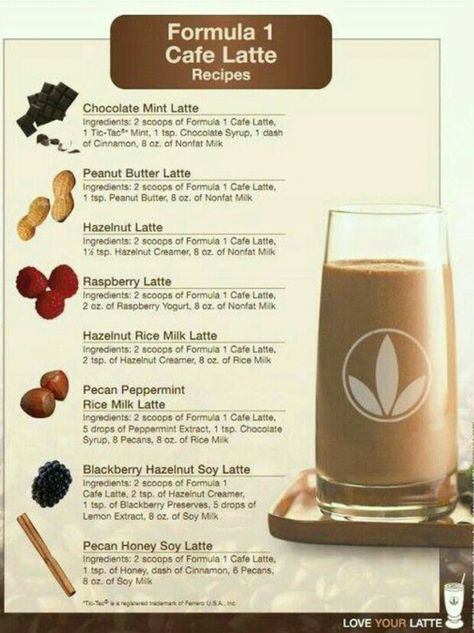 Herbalife Café Latte Recipe Cafe Latte Recipe, Herbal Life Shakes, Herbalife Diet, Herbalife Protein, Herbalife Nutrition Club, Formula Recipes, Herbalife Shake Recipes, Herbalife Distributor, Nutrition Club