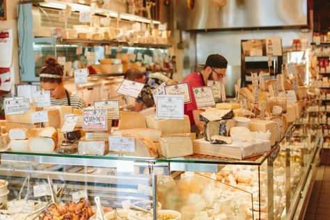 Hungry for Something Special? Uncover Boston's Hidden Food Treasures! Formaggio Kitchen might be the quintessential gourmet grocery store. It should be your first stop when planning a spread for any type of gathering: the legendary shop stocks a wide selection of cheese and charcuterie, along with all the accoutrements and a wealth of knowledge to help you put it all together. Cheese Shop Design, Shop Design Ideas, Boston Public Market, Visit Boston, Boston Travel Guide, Specialty Food Store, Holiday Dinner Table, Gourmet Food Store, Boston Travel