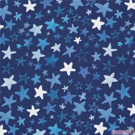 tela azul de estrellas, impresión digital en algodón tono sobre tono, American Summer Stars Fabric, American Summer, Blue Cotton Fabric, Dark Blue Background, Blue Stars, Digital Print Fabric, Blue Star, Eu Flag, Blue Pattern