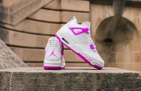 Where to Buy the Kids’ Air Jordan 4 Retro “Hyper Violet” – DTLR Graphic Tee Outfits, Exclusive Sneakers, Jordan 4 Retro, Air Jordan 4, Air Jordan 4 Retro, Crazy Socks, Tee Outfit, Boy Shoes, Jordan Retro