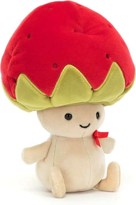 Amazon.com: Jellycat Straw-Beret Sallie Plush : Toys & Games Big Strawberry, Strawberry Hat, Bubble Activities, Preschool Puzzles, Jellycat Toys, 300 Piece Puzzles, Paper Store, Eco Friendly Toys, 500 Piece Puzzles