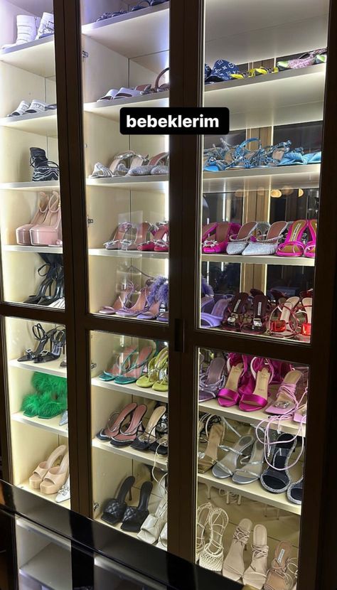 Heels Organization Ideas, Diy High Heels, Shoes Wallpaper, Dream Closet Design, Handmade Fabric Bags, Glass Shoes, Ponytail Wig, Wardrobe Room, Sequin Dresses