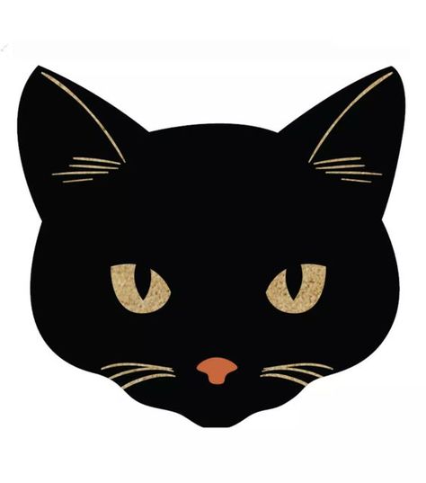 Cat Tattoo Ideas, Black Cat Art, Halloween Craft, Halloween Images, Art Cat, Creepy Halloween, Halloween Paper, Clay Ideas, Optical Illusion