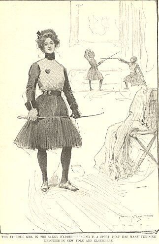 Fencing Reference, Victorian Fencing, Fencing Aesthetic, Vintage Fencing, Women's Fencing, Athletic Girl, Fence Art, Female Knight, Mythological Creatures