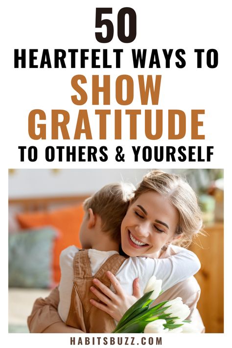 Looking for meaningful ways to express gratitude? Explore simple ways to practice gratitude daily, from self-gratitude techniques to fun gratitude activities. Discover how to show gratitude to others and incorporate gratitude ideas into your life. Whether you're seeking inspiration for a gratitude challenge or looking for ways to show appreciation, these tips will help you cultivate a grateful mindset and enhance your overall well-being. How To Show Gratitude, Ways To Show Appreciation, Grateful Mindset, Gratitude Ideas, Gratitude Board, Gratitude Daily, Gratitude Activities, Show Gratitude, Thanking Someone