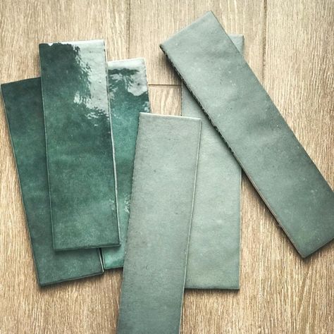 Midori Green Tile, Matte Green Tile, Makoto Tile, Cloe Tile, Bathroom Inspiration Modern, Tile Inspiration, Tile Trim, Green Tile, Kitchen Remodeling Projects