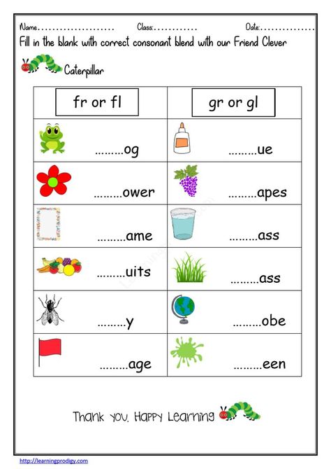 Blending worksheet for grade1. Easy blending worksheet for school children. Worksheet Grade 1, Consonant Blends Worksheets, Rhyming Words Worksheets, Preschool Charts, Kids Handwriting Practice, Phonics Blends, Blends Worksheets, Kindergarten Phonics Worksheets, Vowel Worksheets