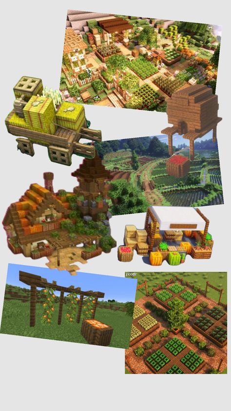 Casa Minecraft, Minecraft Farm, Minecraft Castle, Minecraft Inspo, Minecraft Decorations, Minecraft House Designs, Minecraft Blueprints, Minecraft Architecture, Minecraft Buildings