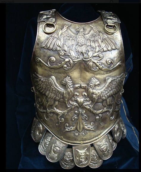 Ancient Greek Armor, Bronze Armor, Roman Armor, Ancient Roman Art, Medieval Armour, Roman Warriors, Armor Clothing, Ancient Armor, Side Belt