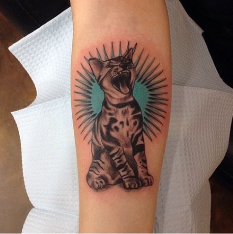 Deftones Adrenaline cat tattoo Deftones Cat Tattoo, Deftones Adrenaline, Deftones Cat, Deftones Tattoo, Cat Cake, Body Mods, Cat Tattoo, Flash Tattoo, Tattoos And Piercings