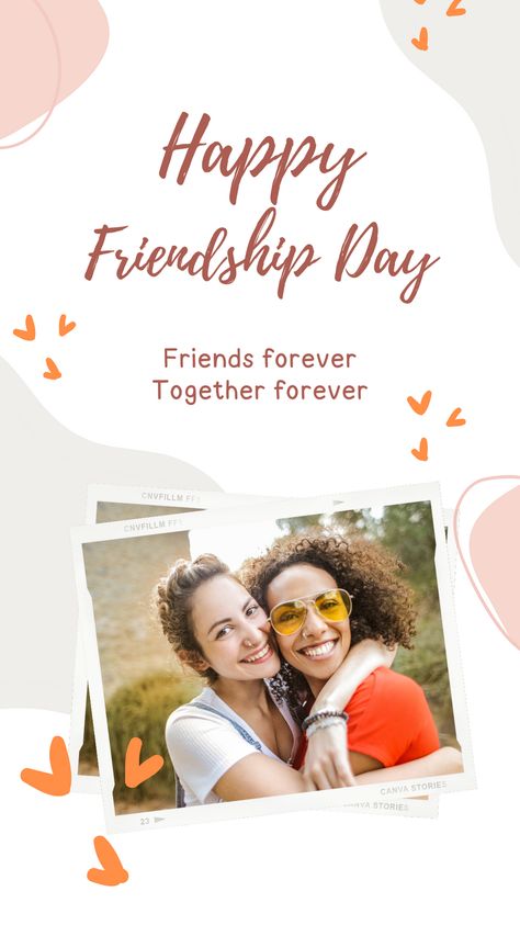 Happy Friendship Day Instagram Story, Photo Poj, Friendship Day Photo, Happy Friendship Day To All, Friendship Day Photos, Friendship Day Cards, Mug With Photo, Friendship Day Special, Friendship Day Wishes