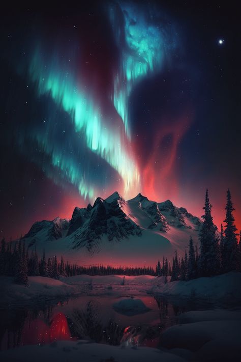 Northern Lights Nursery Theme, Northern Lights Wallpaper, Good Images, Northern Lights Photography, Weather Art, Northern Lights Painting, Aurora Borealis Northern Lights, Image Nature, Pretty Landscapes