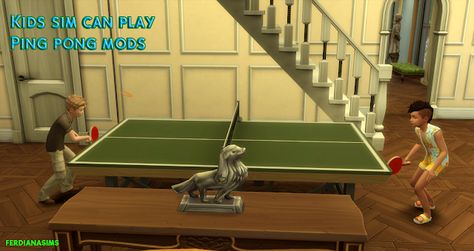 Kids sim can play ping pong mods ~ Cepzid Sims Luigi Costume, Play With Kids, Sims 4 Stories, Maxis Match Cc, Can Drink, Sims 4 Cc Finds, Passion Flower, Cc Finds, Ping Pong Table