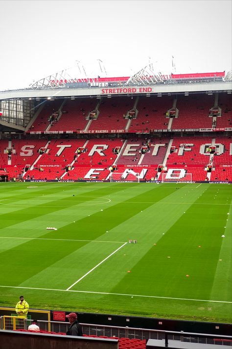 Manchester United | Old Trafford | football | aesthetic | stadium | sport | fans | night | vibe | crowd | backround Old Trafford Stadium, Manchester United Old Trafford, Football Aesthetic, Festival Shop, Night Vibes, Old Trafford, Coming Home, Manchester United, Manchester