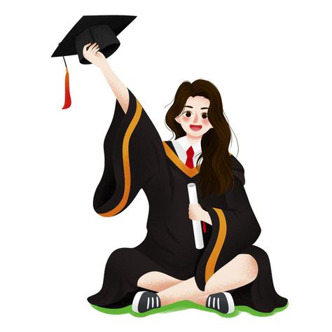 Cartoon Graduation Pictures, Graduation Cartoon Pictures, Graduate Cartoon, Graduation Graphic, Graduation Cartoon, Graduation Pic, Professional Uniforms, Character Collection, Graduation Pictures