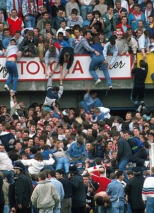 Hillsborough disaster. Apr 15, 1989 - Hillsborough Stadium, Sheffield, England 🏴󠁧󠁢󠁥󠁮󠁧󠁿 It was the FA Cup semi-final match between Liverpool and Nottingham Forest. The fans were delayed and the game started early - in an attempt to ease overcrowding outside the stadium, police opened the gates at 'Leppings Lane' which resulted in a fatal human crush in the two 'standing only' central pens. 94 people died that day - 3 others died later (97 deaths total) and 766 others were injured. Hillsborough Stadium, Hillsborough Disaster, Liverpool Fc Team, Nottingham Forest Fc, History Events, Sheffield England, Nottingham Forest, Game Start, Fa Cup