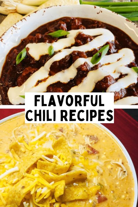 Flavorful Chili Recipes Alternative Chili Recipes, Unusual Chili Recipes Crock Pot, Unusual Chili Recipes, Chili Recipe With Potatoes, Unique Chili Recipe, Flavorful Chili Recipe, Unique Chili, Unique Chili Recipes, Cajun Shrimp Boil