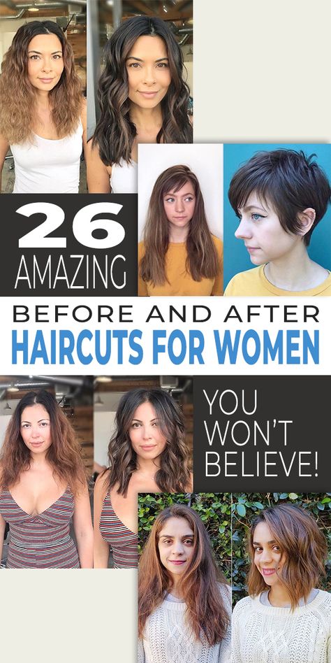 Mom Haircuts, Long Hair Cut Short, Before And After Haircut, Professional Haircut, Easy Hair Cuts, Long To Short Hair, Short Haircuts For Women, Shoulder Length Hair Cuts, Short Hair Over 60