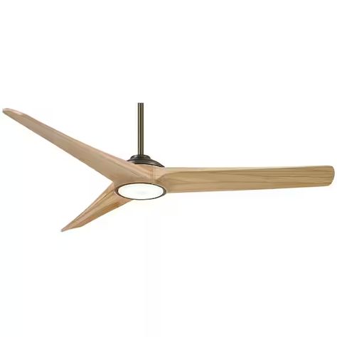 AIRE BY MINKA Timber 68 in. Integrated LED Indoor Heirloom Bronze with Maple Smart Ceiling Fan with Light with Remote Control F747L-HBZ/MP - The Home Depot Coastal Chic Decor, Ceiling Fan Size, Victoria House, Fantasy Bedroom, Room Fan, Contemporary Ceiling Fans, Minka Aire, Primary Suite, Art Jewelry Design