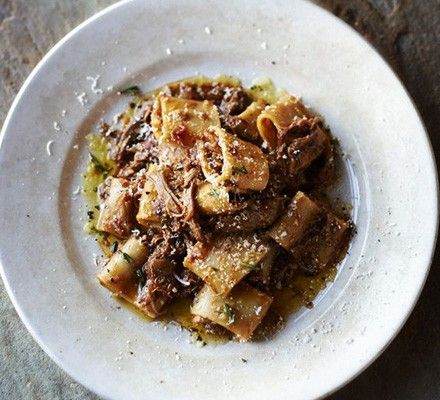 Duck Ragu, Ragu Recipe, Bbc Good Food, Duck Recipes, Bbc Good Food Recipes, Pasta Shapes, Game Food, How To Cook Pasta, Savoury Food